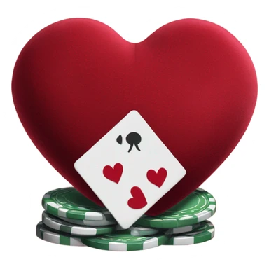 Heart betting  sticker