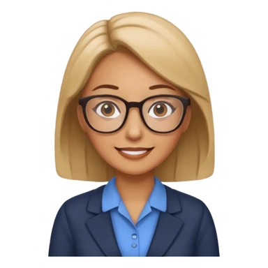 Teacher women sticker