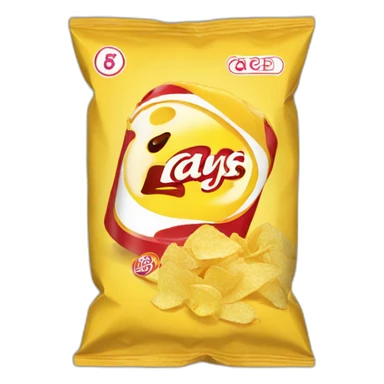 Lays chips sticker