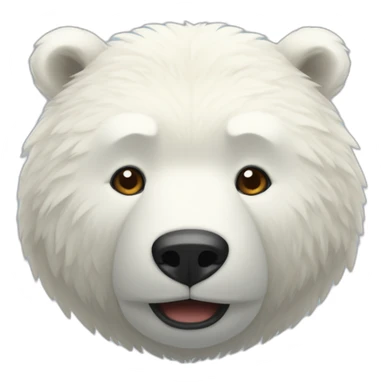 Oso polar animado sticker