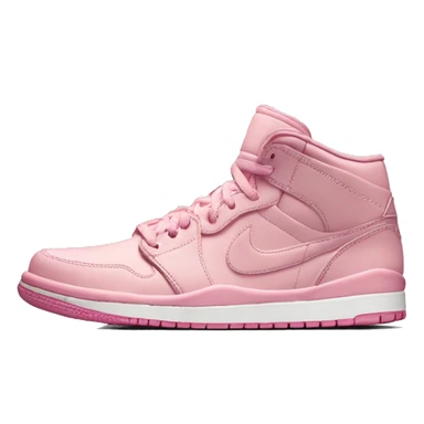 Pastel pink Jordan shoes Nike  sticker