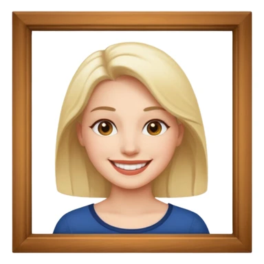 6x6 film frame with sticker