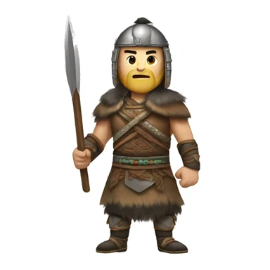 Hamish Mongolian warrior sticker