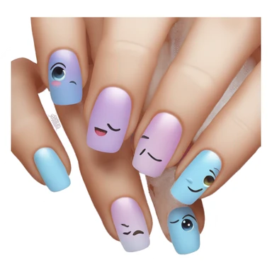 Cute nails  sticker