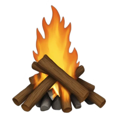 home bonfire sticker