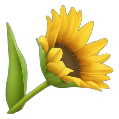 Tournesol tulipes sticker