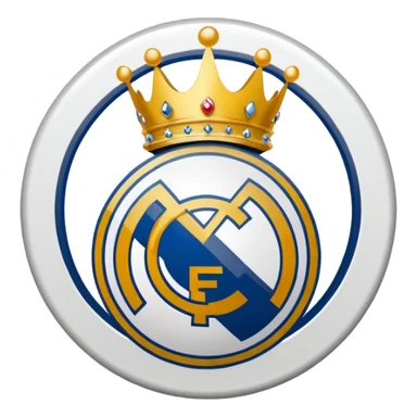 Real Madrid logo sticker