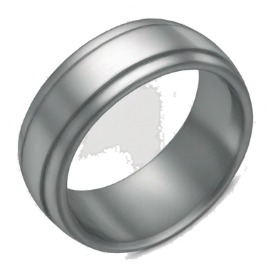 silver ring shadow 45 degree angle sticker