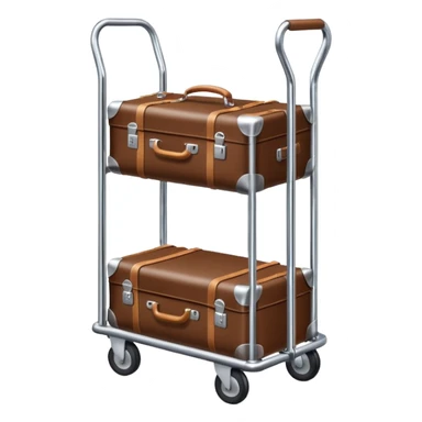 Hotel Luggage Trolley sticker