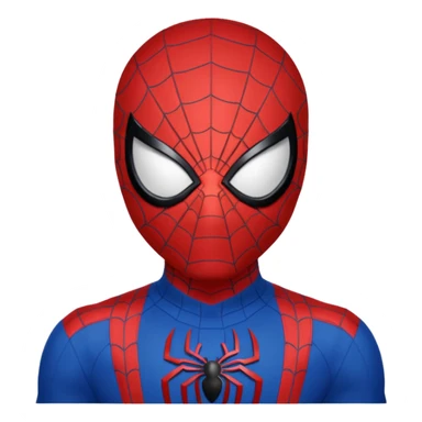 Homem aranha bravo rosto sticker
