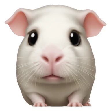 Hairless guinea pig  sticker
