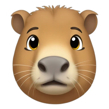 capybara sad sticker