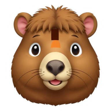 𝔸 𝕔𝕦𝕥𝕖 𝕔𝕒𝕡𝕪𝕓𝕒𝕣𝕒 sticker