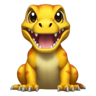 Agumon sticker
