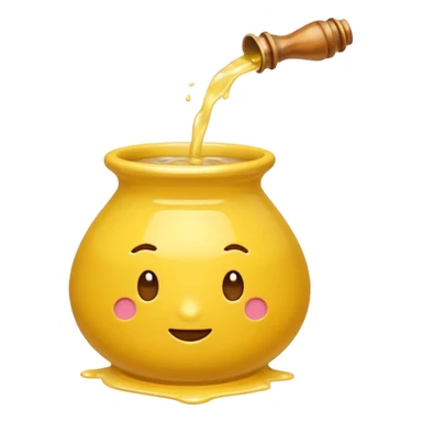 emoji of urine pot sticker