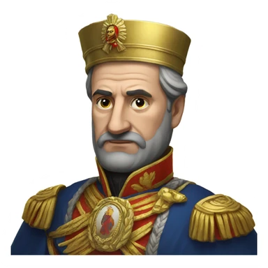 russian imperator  sticker
