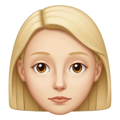 someone with skinny cheeckbones sticker