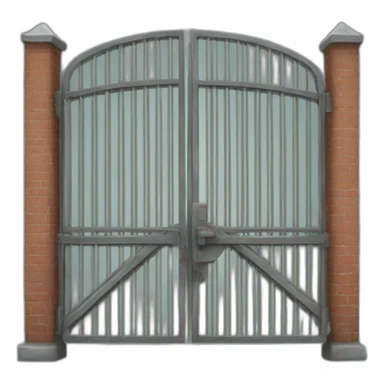 railroad gate sticker