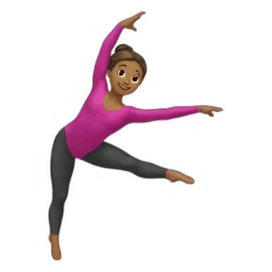 gymnastique rythmique sticker