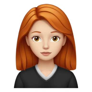 Ginger Goddess sticker