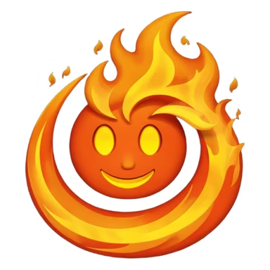 pitch black fire sticker