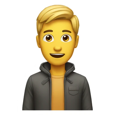 a person showing something  sticker