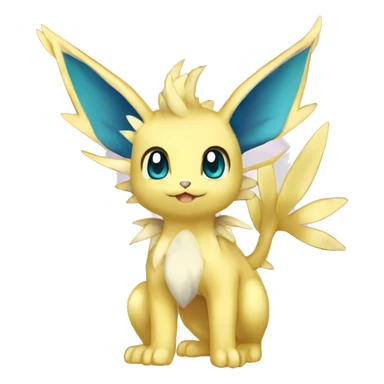 Shiny-Eeveelution-Cute-Fakemon-Dragon-Pokémon-fusion full body sticker