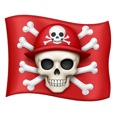 Strawhats flag as an emoji sticker