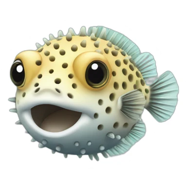 Pufferfish sticker