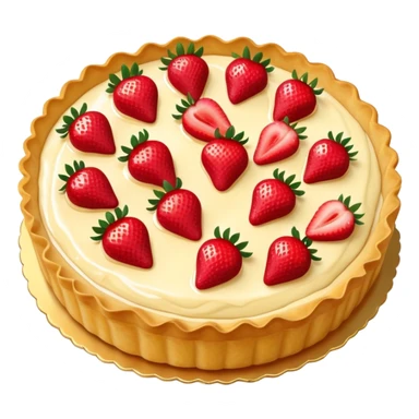 tarte au fraise sticker