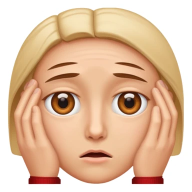 Eye twitching sticker