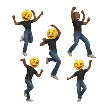 Personas bailando  sticker