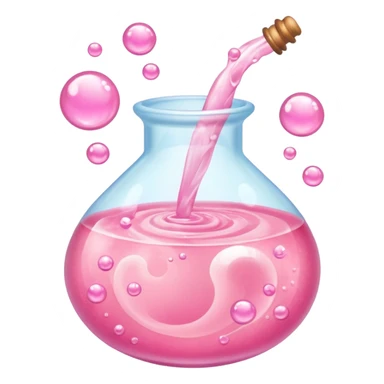 Pink Pastel Love Potion sticker