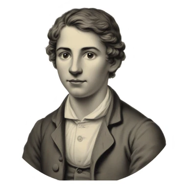 young man worker 19th century sticker