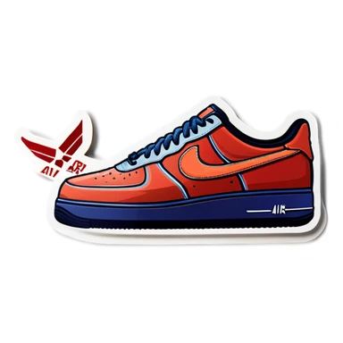Air Force 1 sticker