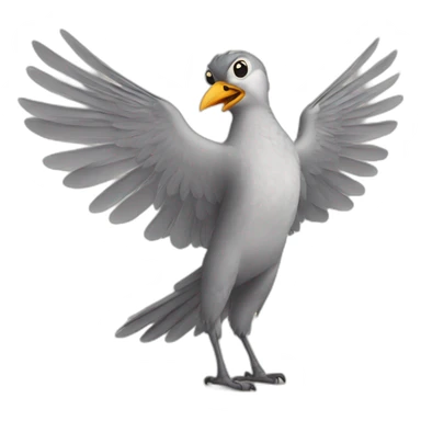 Cuckoo dancing sticker