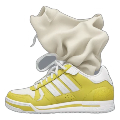 ugly adidas sneakers sticker