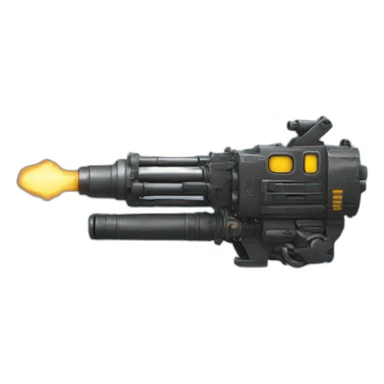 Minigun sticker