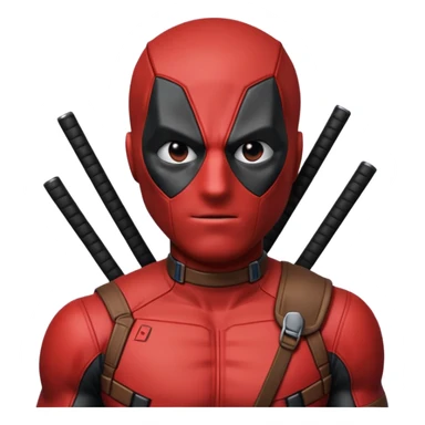 DeadPool from marvel rivals ass sticker