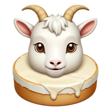 Close, the goat cheese is supposed to be on the outside  sticker