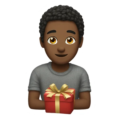 Cozy christmas sticker