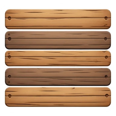 wooden plank sticker