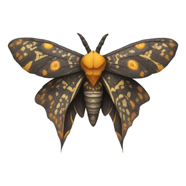 Death Moth sticker