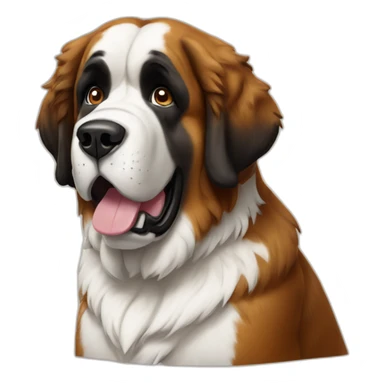 st-bernard-whisky sticker