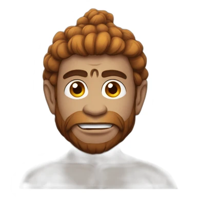 Hanuman ji as a rocky bhai sticker