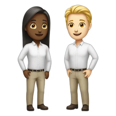 two-Colleagues-on-a-meeting-white-skin sticker