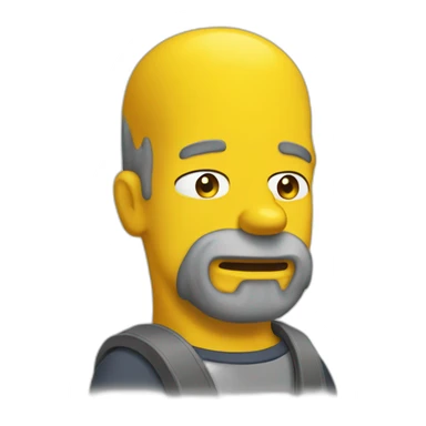 Omer simpson sticker