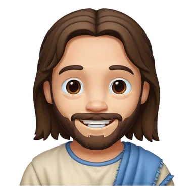 Jesus with stitch sticker