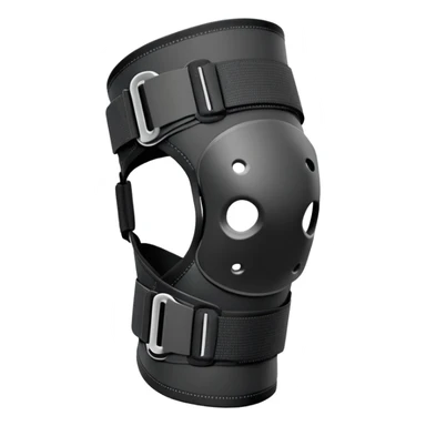 A knee brace  sticker