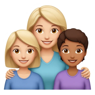 Three moms sticker